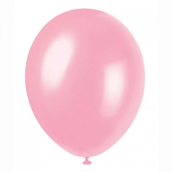 BALLOONS - COLOR - PINK 12"